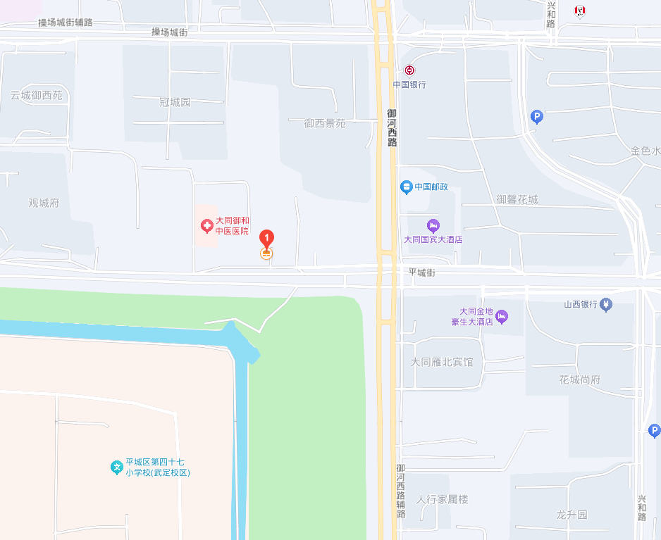 景然医美地图定位